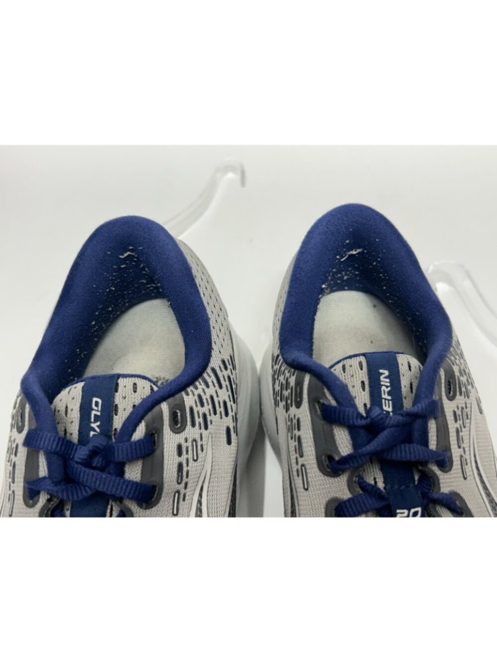 Brooks Glycerin 20 Mens Shoes Size 10.5 Grey Blue Gym Running Trainers - Picture 8 of 10